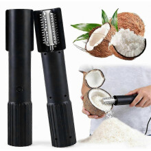 Râpe à noix de coco électrique portable pour la maison et la cuisine, râpe rapide en acier inoxydable pour noix de coco fraîche