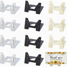 Mini-Preisschildständer, 12er-Pack Etikettenhalter für Einzelhandelsdisplays, Tischaufsteller und Produktpreisauszeichnung