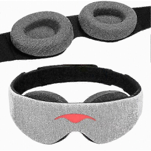 100% Light Blocking Sleep Mask, Zero Pressure Comfortable Fit, Adjustable Design for Better Sleep Quality