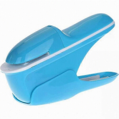 Book Stapler, Stapleless Paper Stapler for Office Documents, Portable Handheld Stapler for School and Home Use