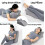 Memory Foam Leg Elevation Pillow for Couples Back Support Bed Wedge Reading Pillow Model 01 26S 4