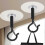 Heavy Duty Adhesive Hooks for Wall and Ceiling Decor, 4 Pack Hanging Hooks with Strong Self-Adhesive Backing 1