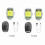Rechargeable Wireless LED Strobe Light, 7 Colors, High Brightness Motorcycle Warning Light for Emergency Use 2