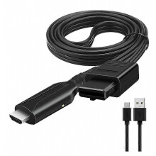 N64 to HDMI Converter for SNES, Plug and Play 1080P HD Link Cable with Stable Audio Video Output