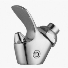 Rubinetto per fontanella in ottone senza piombo con filtro per l'acqua, finitura argento, resistente, adatto per uso interno ed esterno
