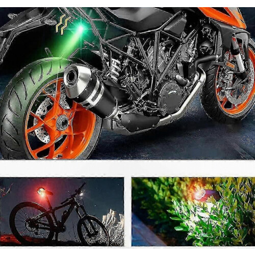 Rechargeable Wireless LED Strobe Light, 7 Colors, High Brightness Motorcycle Warning Light for Emergency Use 2