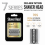 Compatible with Braun Series 7 70S electric shaver head replacement box (silver). 1
