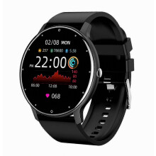 Smartwatch met slaapmonitoring, stappenteller en berichtmeldingen voor hardlopen en sporten, ZL02D
