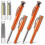 2 Pack Carpenter Pencils with Built In Sharpener for Woodworking and Construction Marking Tools 1