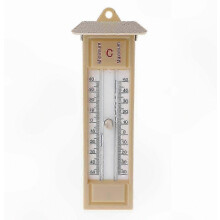 Thermomètre de serre avec suivi des tempĂ©ratures maximales et minimales, conception robuste pour une surveillance prĂ©cise, de -40 C Ă