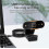 1080P HD USB 2.0 PC Desktop Webcam with Mic, 1.3 m Cable, Regular Configuration for Home and Office Use 2