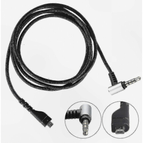 Cavo di ricambio compatibile per cuffie da gioco Arctis 3, 5 e 7 Pro, cavo audio resistente.