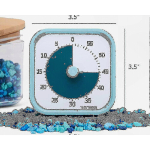 Visual Timer for Kids, 60 Minute Countdown Tool for Study, Homeschool and Classroom Activities 2