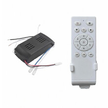 Kit de télécommande pour ventilateur de plafond, minuterie à 6 vitesses, pilote CC basse tension pour éclairage du ventilateur et insta