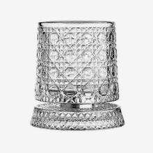 Verres à whisky rotatifs en cristal, 770 à 800 ml, à base épaisse transparente, pour une utilisation à domicile.