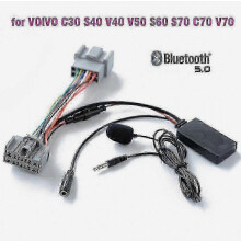 Bluetooth 5.0 Car Kit with AUX Input for Hands Free Calling, Music Streaming and Clear Sound