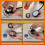 Projecteur de veilleuse intelligent effet coucher de soleil avec application et télécommande, décoration LED pour chambre, éclairage ph 5