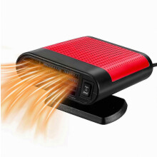 Dégivreur de pare-brise portable pour voiture, dégivreur à chauffage rapide, accessoire compact pour la conduite hivernale