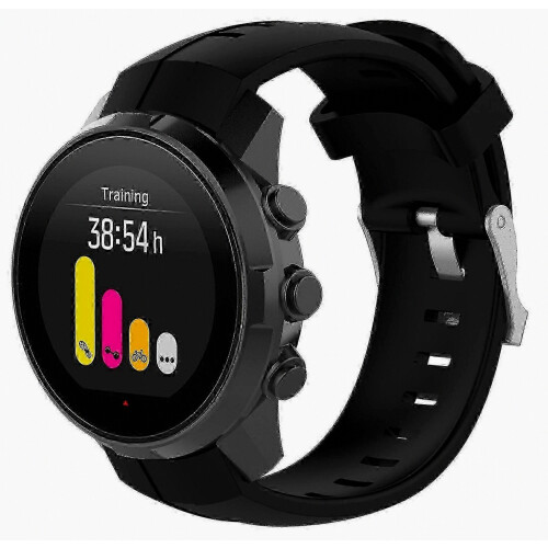 Silicone Replacement Watch Band with Spring Bars and Tool for Spartan Sport, Soft Adjustable Strap 2