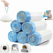 90 Katzenstreu-Innenbeutel für automatische, selbstreinigende Katzentoiletten, reißfeste Einwegbeutel