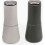 Ceramic Salt and Pepper Grinder Set, Adjustable Coarseness, Non-Spill Design, Easy Refill Top Grinder, Durable Kitchen U 1