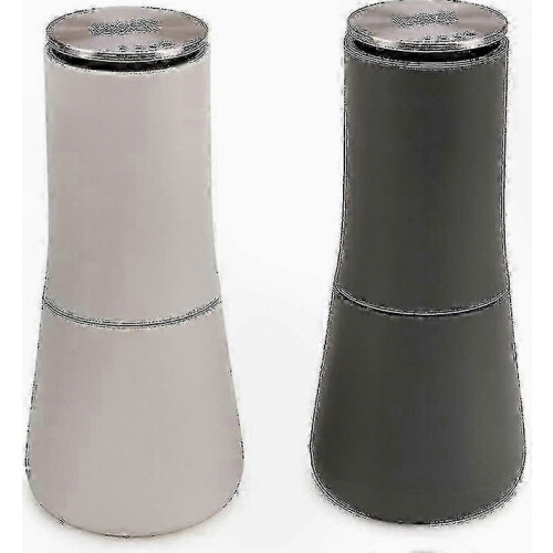 Ceramic Salt and Pepper Grinder Set, Adjustable Coarseness, Non-Spill Design, Easy Refill Top Grinder, Durable Kitchen U