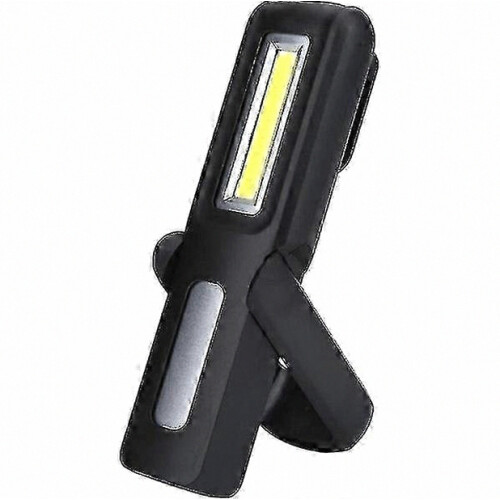 USB Rechargeable COB LED Work Light with Multifunction Flashlight Capability and Portable Design