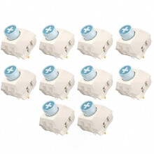 Mechanische toetsenbordschakelaar 5-pins Quick Trigger Linear met Blueberry Ice Cream-design en soepel gevoel