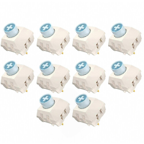 Mechanical Keyboard Switch 5 Pin Quick Trigger Linear with Blueberry Ice Cream Design and Smooth Feel