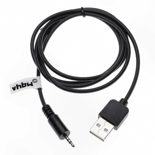 Câble jack 2,5 mm vers USB pour casques E30, J56, E50BT, J56BT, E40, E50 et E40BT, câble de synchronisation et de charge de 100 cm