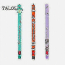 3 Pack Erasable Gel Pens Cute Sea Animal Design with Built In Eraser Smooth Rollerball for School and Office Supplies