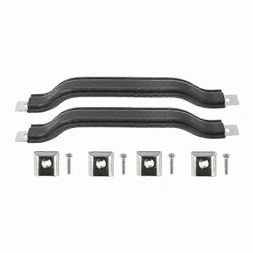 2 Pack Interior Door Handle Pull Straps Compatible with Jeep Wrangler YJ 1987-1995, Durable Replacement Accessories