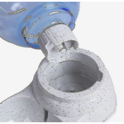 Distributore automatico di acqua a gravità da 1 gallone per cani e gatti, abbeveratoio resistente. 2