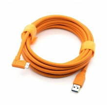 Câble de connexion USB-C vers Micro-B 3.0 de 5 m pour appareils photo reflex numériques et hybrides (connexion Type C)