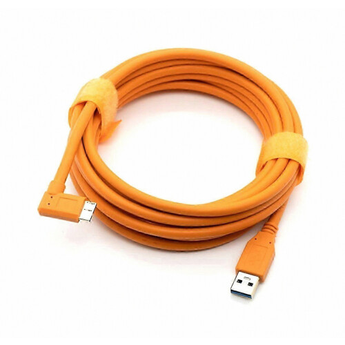 5m USB-C to Micro-B 3.0 Camera Tethering Cable for DSLR and Mirrorless Cameras Type C Connection