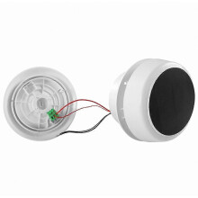 Ventilateur de toit silencieux 12 V pour camping-cars, caravanes et caravanes, avec grille de ventilation et boîtier robuste.