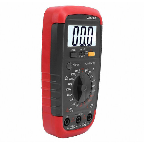 2026 Handheld LED Digital Multimeter Capacitance Meter Resistance Tester, 1999 Count Display 1
