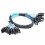 8 Piece PC 3.0 SATA 7-Pin Data Cable, 6Gbps SAS Cable for Hard Disk, SSD, NAS Host Drive, Durable Black 2