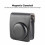 Protective Camera Case for Mini 40 Instant Camera, PU Leather Bag with Adjustable Shoulder Strap, Black 4
