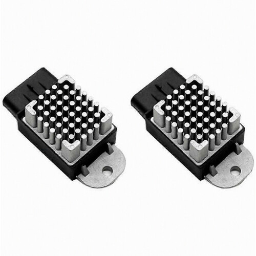 2 Pieces Fan Motor Relay Module for Caravan, Replacement Control Relay Assembly, Durable Automotive Part