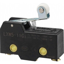 Micro-interrupteur à 3 bornes et galet pour applications sur voiturette de golf, interrupteur de commande de précision durable