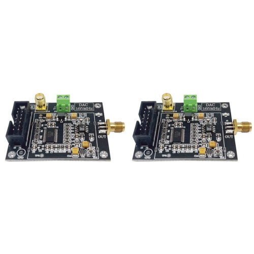 2X DAC902 Module High Speed DAC Digital to Analog Conversion Module High SFDR 12 Bit 165 MSPS Low Power Adjustable Range