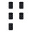 5X for FAAC Garage Door Remote Control 433MHz Rolling Code for XT4 433 RC 787452 787454 1