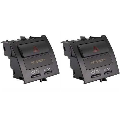 2X 555686-2030 for  Vios 2006-2012 Dashboard Emergency  Double Flash Hazards Button Warning Llight Button
