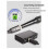 Trasmettitore e ricevitore wireless UHF per microfono con adattatore XLR per microfoni dinamici e a condensatore. 4