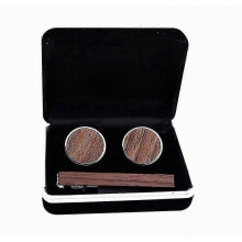 Robustes Krawattenklammer- und Manschettenknopf-Set für Herren, stilvolle Accessoires für formelle Anlässe wie Hochzeiten und Business