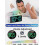 Extra Loud Digital Alarm Clock for Deep Sleepers, Colorful Night Light, Adjustable Volume, USB Charging, Compact Compact 4