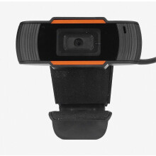USB HD-camera voor laptop, 1080p videoconferentiewebcam met ingebouwde microfoon voor heldere streaming en gesprekken.