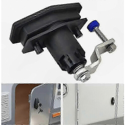 Universal Push Pop Up Door Lock for Caravan RV Compartment, Secure Fit for Swift and Elddis Edition 0121 1