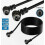 Cable de extensión Mini DIN de 6 pines, macho a macho, de 3 m, doble ángulo recto, con núcleo de cobre. 4